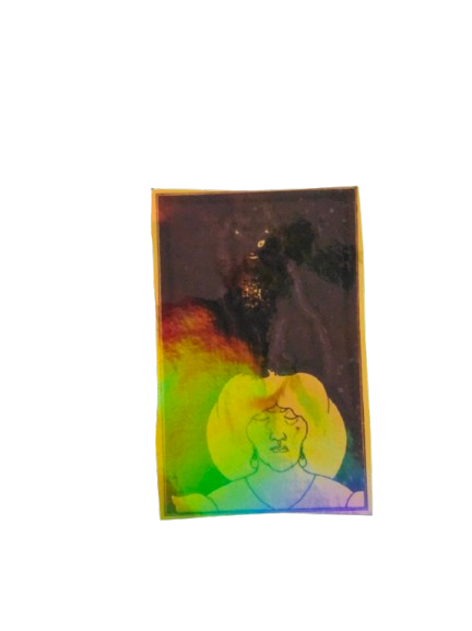 edgar allan poe the black cat holographic gold vinyl sticker gothic art decal edgar allan poe the black cat holographic gold vinyl sticker gothic art decal